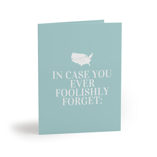 I am Never Not Thinking of You Greeting Card