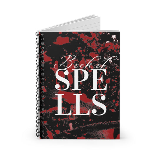 Bloody Book of Spells Spiral-Bound Notebook