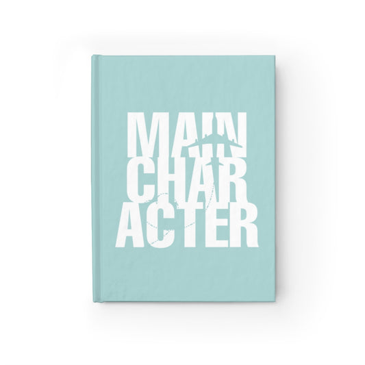 The Main Character Hardcover Notebook