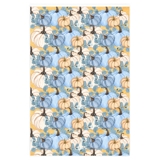 Pretty Fall Pumpkins - Wrapping Paper