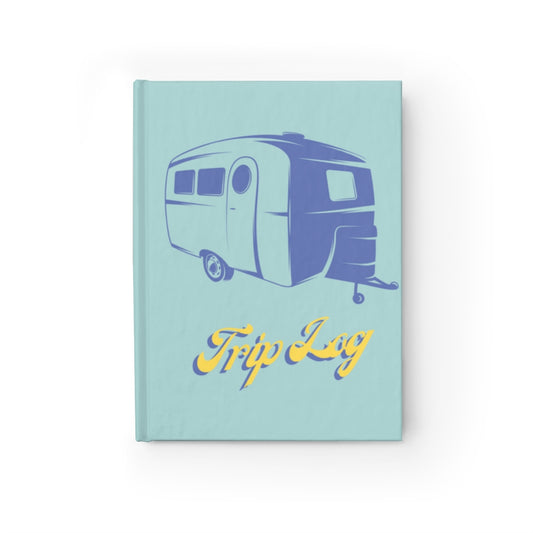 Trip Log Notebook - Hardcover Lined Journal