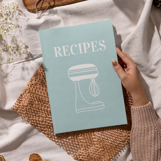 My Favorite Recipes Notebook - Hardcover Notebook - Ruled Line Journal - Kitchen Aid