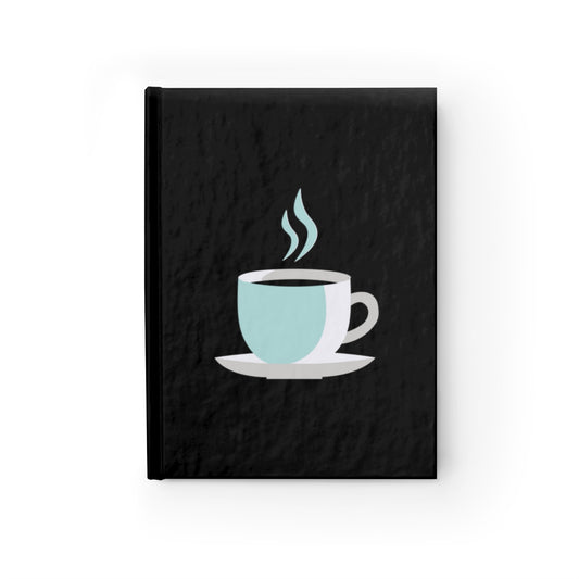 The Coffee and Dark Academia Hardcover Notebook