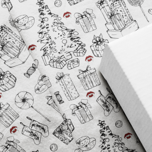 Vampire Christmas Holiday Wrapping Paper